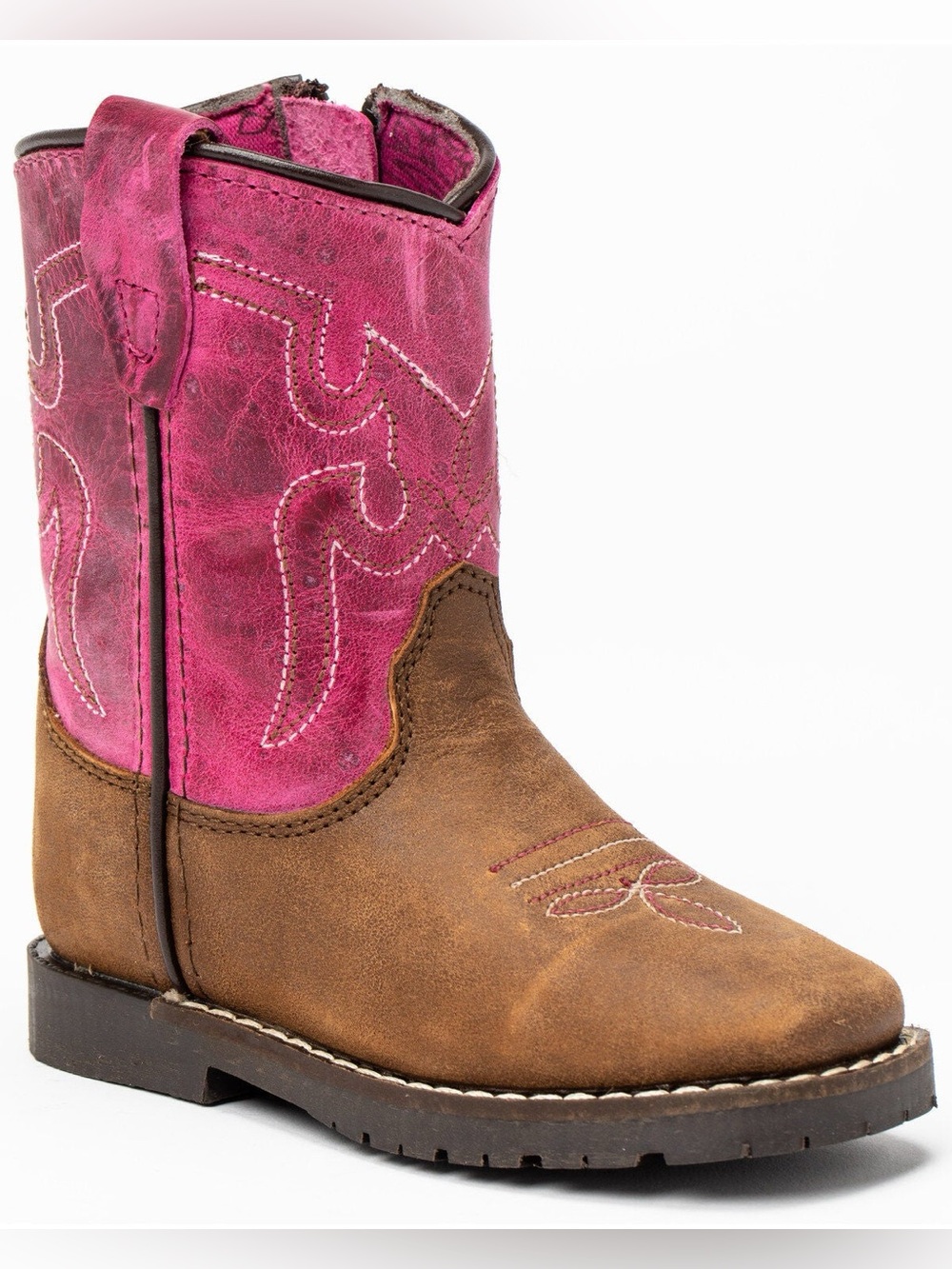 SHYANNE TODDLER GIRLS' LIL LAINIE WESTERN BOOTS - ROUND TOE